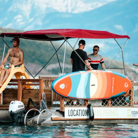 Bateau Location Sans permis LOUNGE - Sud Escapades SAVINES-LE-LAC Bateau Location Sans permis LOUNGE - Sud Escapades SAVINES-LE-LAC